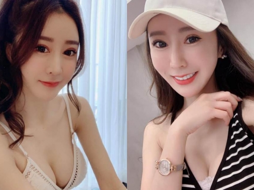 有著豐滿美乳的「性感護理師」，大深V「誘惑側乳」快倒出來！