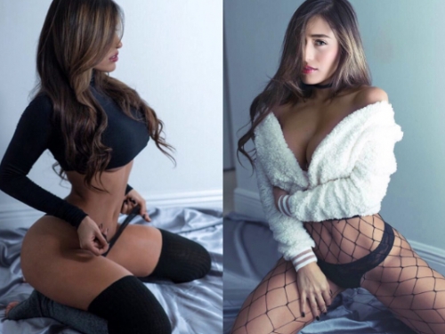 大到Hold不住！妹子「豪乳豐臀」後勁強　超狂份量衝擊視神經好震憾