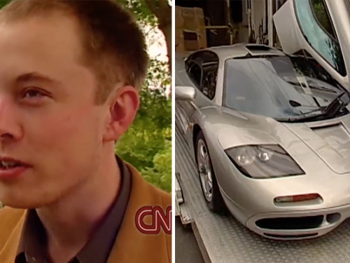 你知道馬斯克也曾擁有傳奇超跑 McLaren F1 嗎？但神車早已被他飆到撞爛......