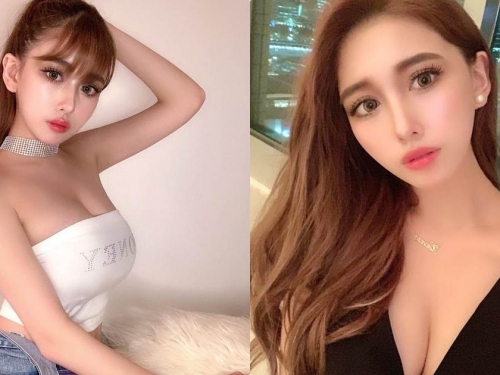 美豔正妹部落客「身材超極品」，誘惑低胸禮服「蹦出事業線」！