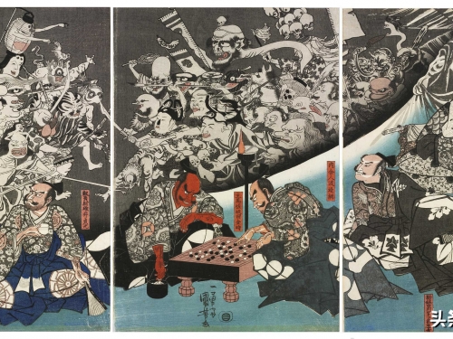 日本恐怖漫畫和電影的鼻祖，浮世繪的恐怖主題