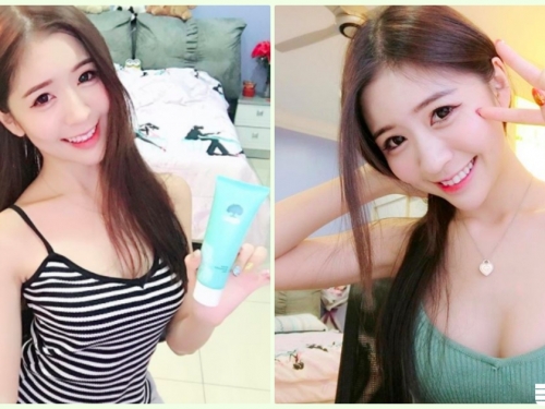 好清純！「高顏值長腿妹」甜美外型讓人迷戀！超邪惡「美胸視角」太犯規了…