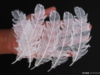 精緻到令人驚嘆的剪紙藝術，連羽毛、翅膀都能躍然於紙