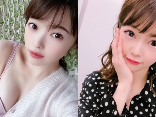 前偶像正妹畢業後「大露飽滿美乳」，雪嫩的誘惑曲線好邪惡！