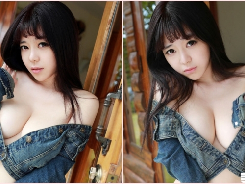 臉書瘋傳「巨乳丹寧奶妹」G罩杯肉體太狂妄！網友跪求「情趣奶衣」完整套圖…