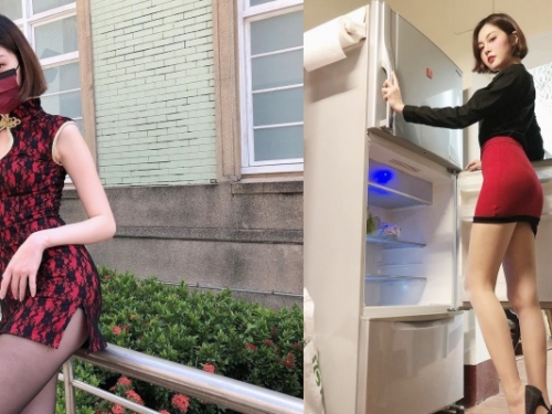 你各位許願的「膚絲 OL」來了！短髮正妹「小玉」甜美喊話：給你滿滿福利