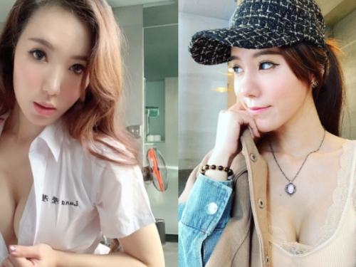 再往下解一點！性感正妹「瀅瀅Luna Chen」臉蛋精緻又美艷，乳球乍現太震撼眾人視覺！