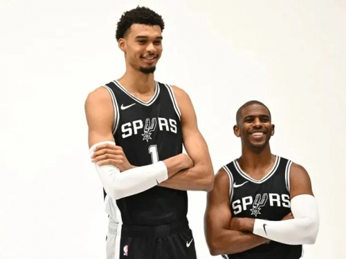 NBA》41公分身高差引熱議 溫班亞瑪談CP3：小時候看的球員