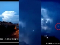 外星人出入門？巴西閃電中驚現「詭異光點」