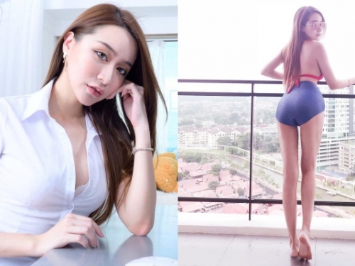 「腿控」放福利時間！氣質正妹 Dana 辣曬「105 cm 逆天長腿」...竟還有「深 V 事業線」
