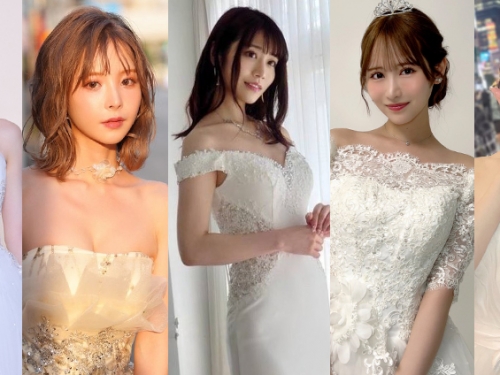 美到讓人屏住呼吸！盤點「五位人氣女優」的婚紗裝扮，絕美模樣令粉絲大讚：超級浪漫