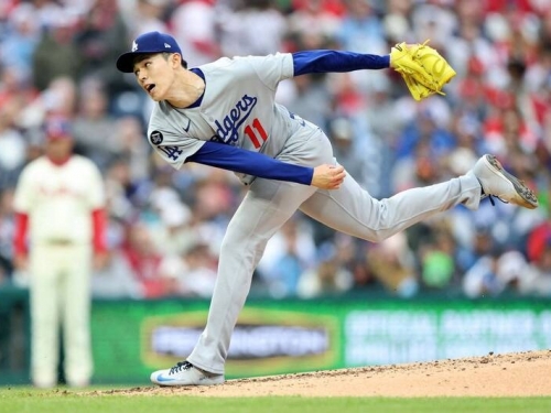 MLB》找回控球！佐佐木朗希4局飆4K失1分 道奇力克費城人討回顏面