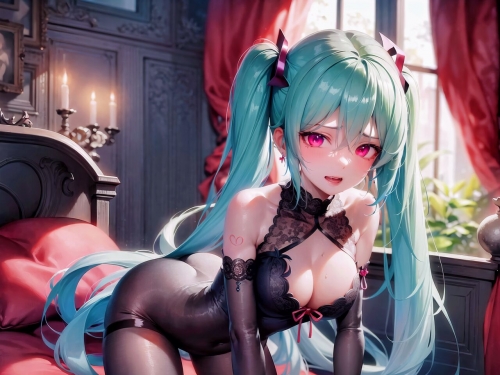 Miku and Others made by AI