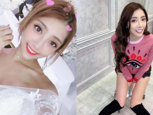 正妹「Lola 蘿拉」白紗造型深溝好兇，超甜笑容溫暖你的心！