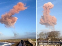 坐看雲勃起　英國威爾斯上空高懸「陰莖雲」！