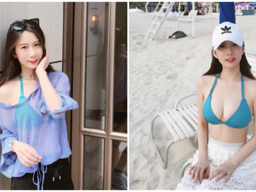 超氣質「隱乳系正妹」還有穿搭小心機！「薄紗透乳」渾圓飽滿的胸型若隱若現！