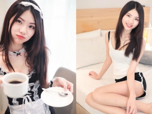 腿控快靠攏！長腿美女「天秤女孩Yvonne」清新脫俗氣質迷人，往下一望才知美腿的殺傷力！
