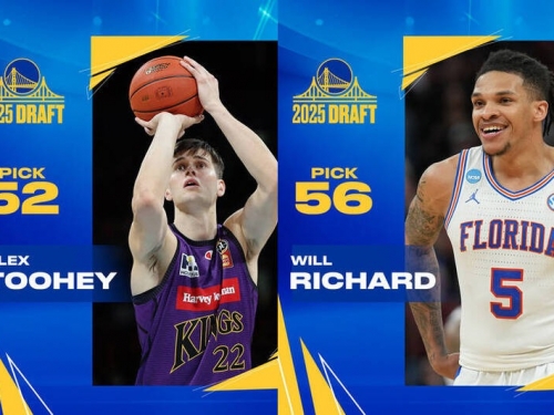 NBA選秀》勇士向太陽交易來2枚二輪籤！選進澳洲前鋒與22歲3D後衛