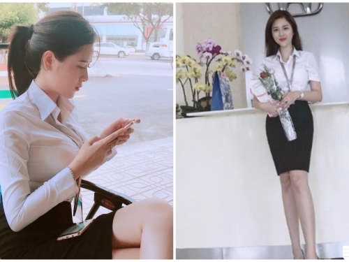 制服好緊繃！HONDA女業務「超兇美乳」賣車！「渾圓G奶」讓每天成交量好驚人！