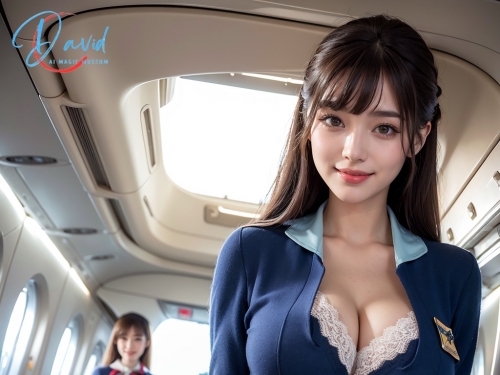 Airline stewardess