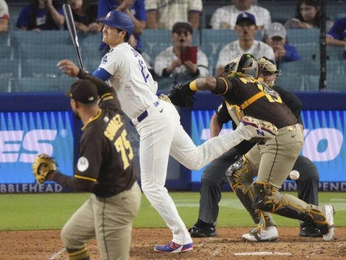 MLB明星賽》曾被他用160公里火球狠砸 大谷「露哭臉」逗樂對方