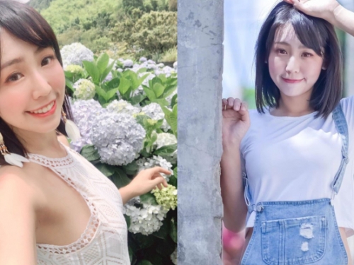 台版新垣結衣！初戀系正妹「希希CC」花叢大現香肩美背，靦腆笑顏讓人急速戀愛！