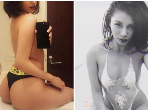 極致性感的「狂野美臀」！菲日混血「爆乳正妹」身材曲線太火辣，最性感時尚胴體！