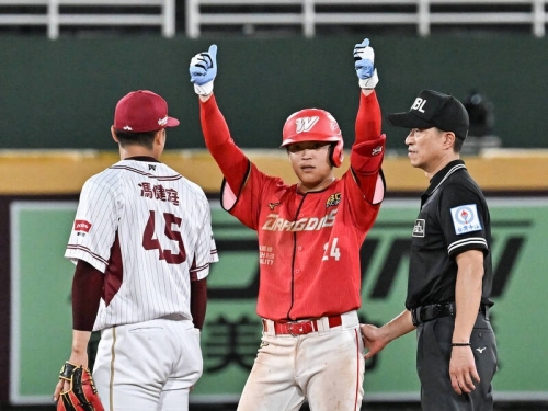 中職》王順和單場4安+關鍵超前分！味全龍延長賽勝樂天桃猿