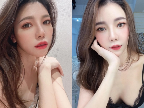 正妹「Yanini」美乳視角好兇呀，「迷人的低胸造型」超誘惑！