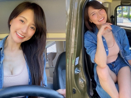 大卡車駕駛「あいみ」親自開巴士載粉絲　老司機們這次真的得上車了！