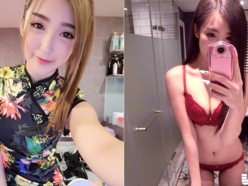 爆乳正妹穿「緊身旗袍」引注視！完美曲線全都露…底下深溝讓人好意外！