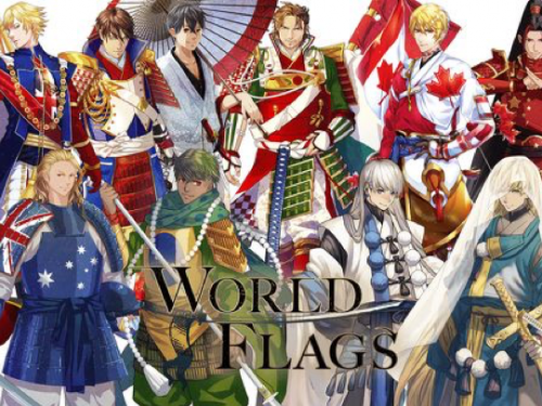 迎接東京奧運！日本繪師將世界國旗融入武士元素後「擬人化」