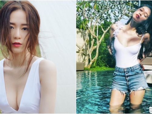 仙女級的「清新正妹」來啦！身材高挑「美胸長腿」177cm比例超逼人！