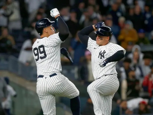 MLB》法官、怪力男同場開轟！洋基9:8藍鳥　Weaver成為本季首位3勝投手