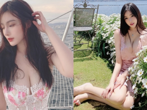 清華大學「高材生正妹」清純可愛，脖子以下「兩座雪山」卻讓人移不開眼！