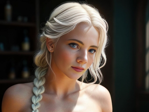 The Witcher - Yennifer and Ciri