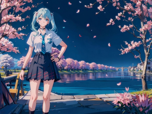 Miku and Others made by AI