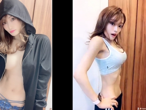 非常腰瘦！　E罩杯骨感美女「七海妃奈」抖音洩氣挑戰大秀驚人腰線引來近萬點閱！