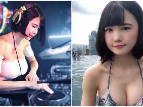 刷到雙乳爆出！日本童顏巨乳「女 DJ Mei」刷碟照爆紅　網友：胸前彈跳程度比音樂猛...