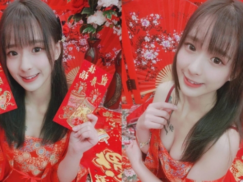 超級高萌點！年輕嫩妹子「全糖熊熊」，童顏巨乳讓你年前先爽一波！