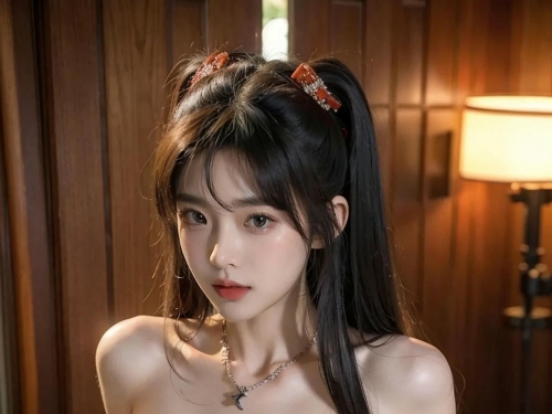 ★Patreon★ AI_Kaori - Fox-Eared Beauty in Garden Setting - Part 3