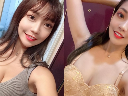 誘惑黃金甲！美尻女王朱禹潔「深溝好養眼」，內衣辣照要把大家閃暈！