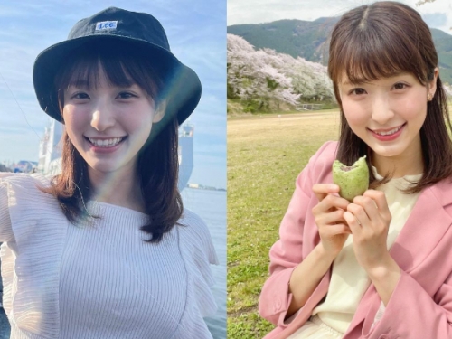 靜岡朝日電視台主播「白木愛奈」超級甜　笑容神似台灣女星