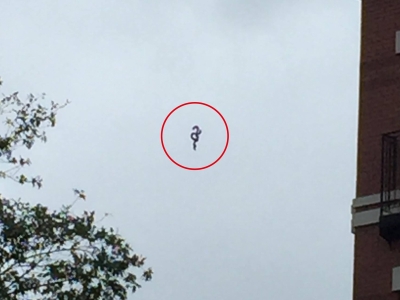 《MUFON目擊精選：他在華盛頓特區拍到「蠕蟲狀」UFO！》