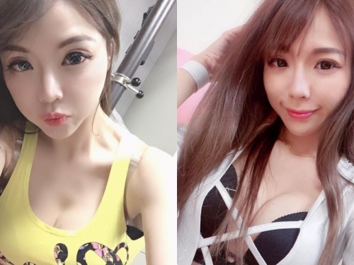 好甜！正妹「小精靈蕾蕾」火辣嘟嘴自拍，胸前的深溝讓人狂噴鼻血！
