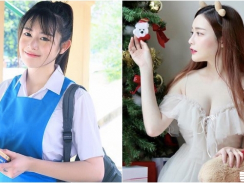 根本小學生！大馬正妹「玲玲」穿回校服太青春，甜美笑容發育良好太加分～