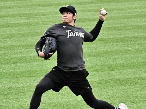 經典賽》台灣19歲大物左投林維恩報到 明天實戰亮相