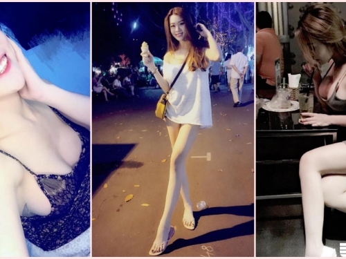 好壞壞！正妹「巨乳壓桌」畫面好邪惡喔！滿滿的乳量讓人忍不住側拍...