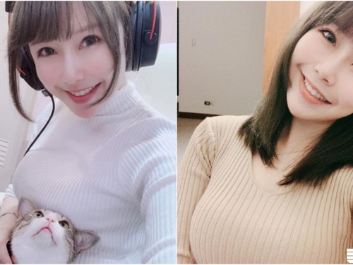 貓咪也受不了～甜美實況主「阿樂」抱愛貓猛蹭，那個位置真的好讓人嫉妒啊～