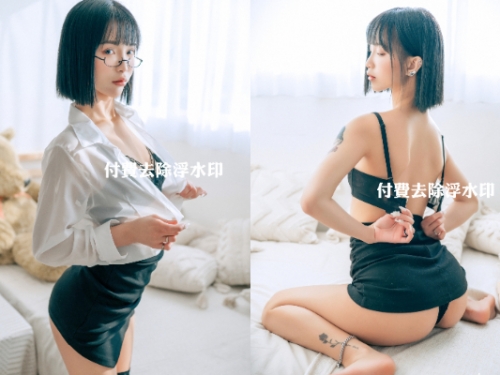 性感OL下班紓壓方式曝光　衣服一件一件脫噴色氣開撩…銷魂體超誘惑